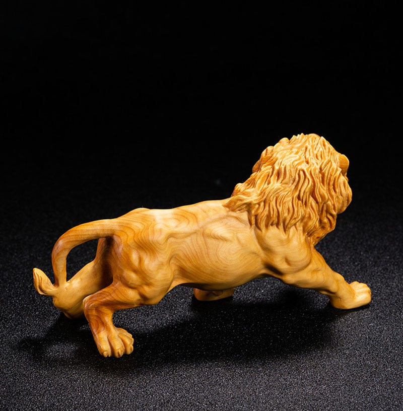 Lot De 10 Lions En Bois Découpés Au Laser - 10cm - Bricolage Et Décoration - Contreplaqué 3mm