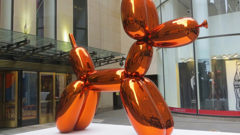 Quelle est la signification du chien ballon Jeff Koons ?