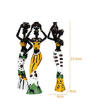 Statue Femme Africaine (Trio)