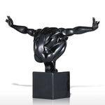 Statue Homme Noir