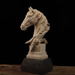 sculpture de cheval