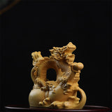 sculpture de dragon